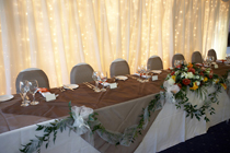 Krush Floral Design - Example Table Layout